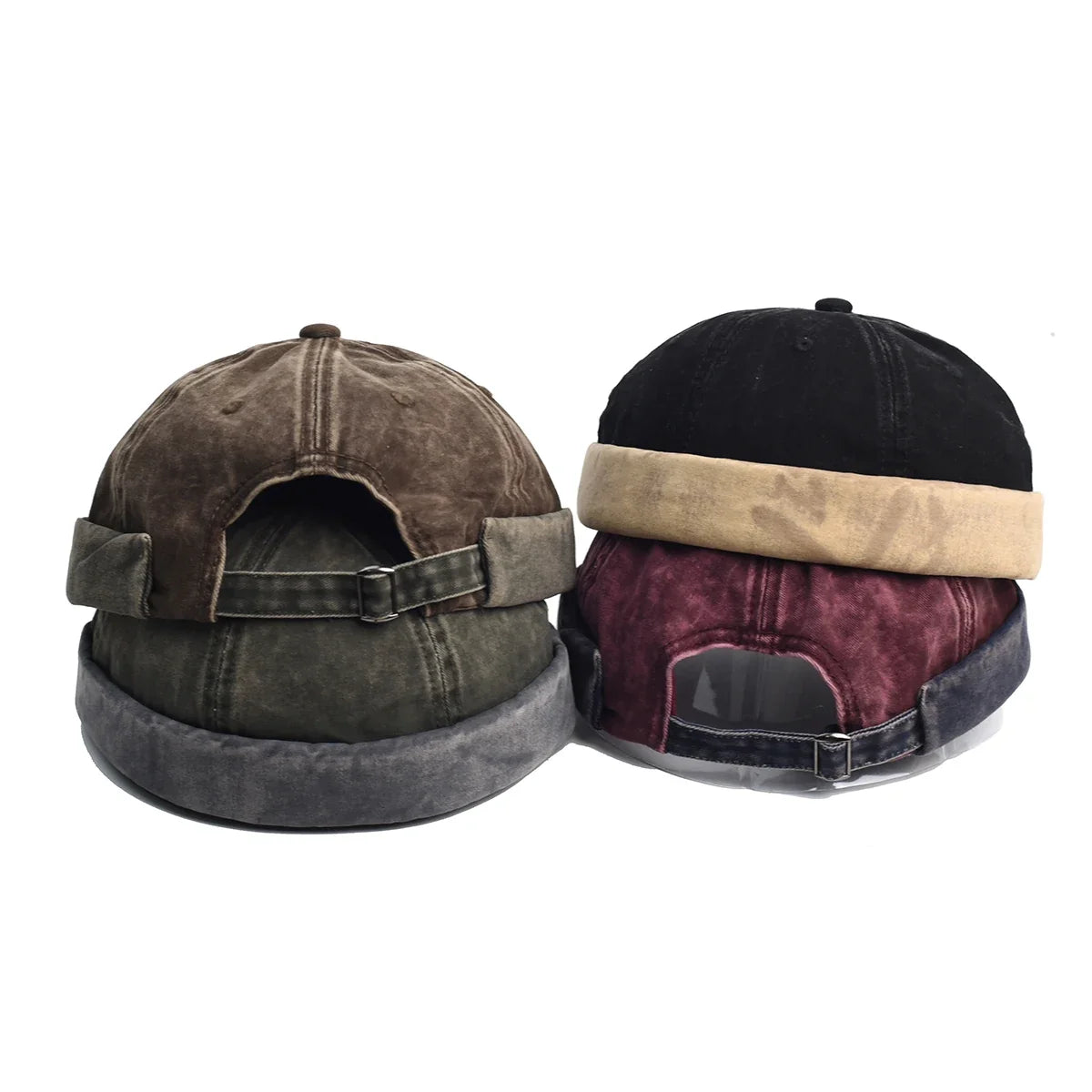 Robertson Washed Cotton Brimless Docker Cap