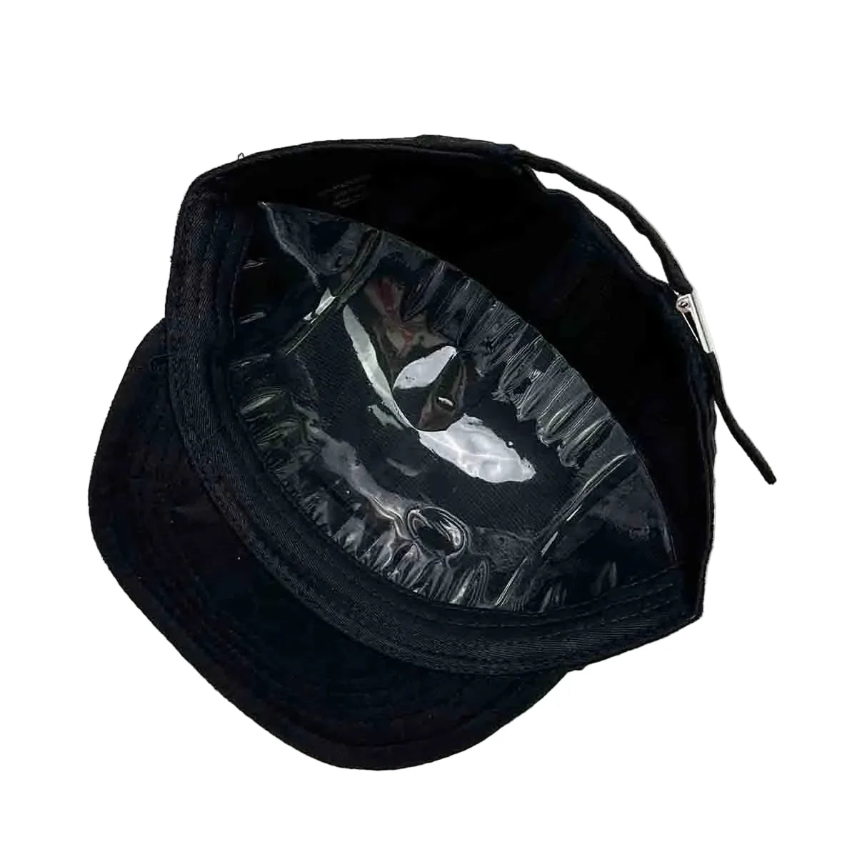 Rockstar Washed Cotton Flat Visor 5-Panels Cap