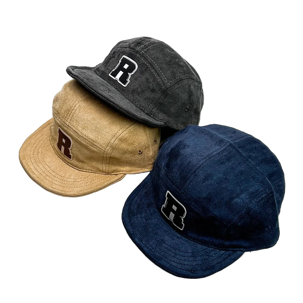 Rockstar Washed Cotton Flat Visor 5-Panels Cap