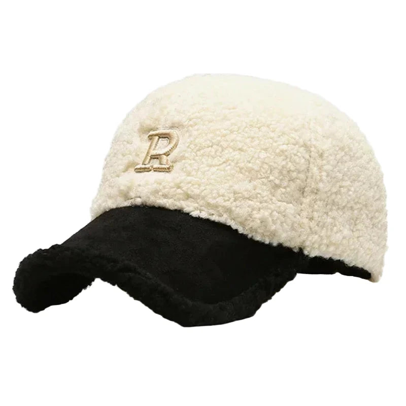 Rockstar Winter Plush Baseball Cap