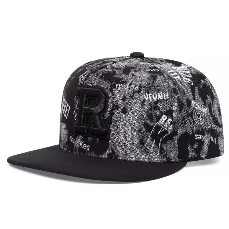 Rockstar Graffiti Snapback Cap
