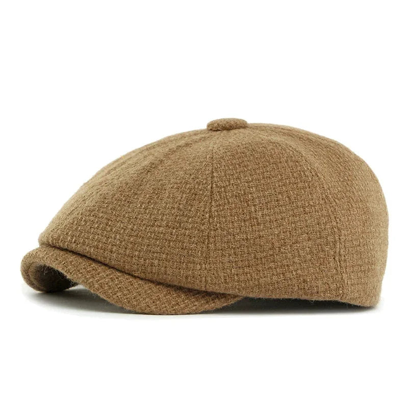 Ropewalks Cotton Newsboy Cap
