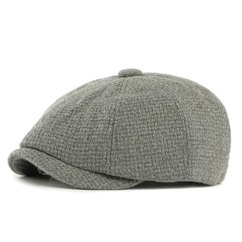 Ropewalks Cotton Newsboy Cap