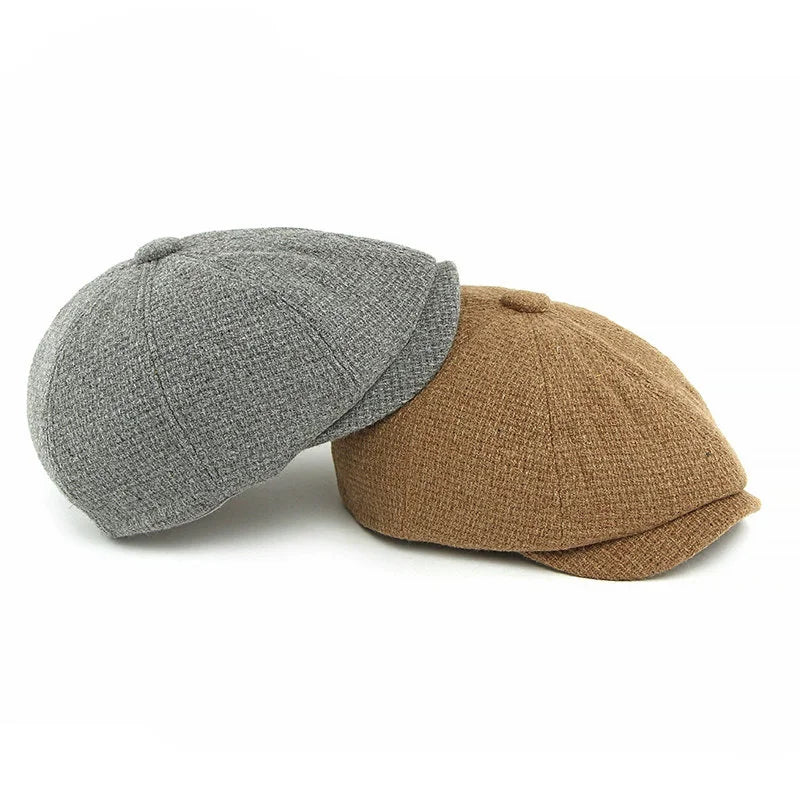 Ropewalks Cotton Newsboy Cap