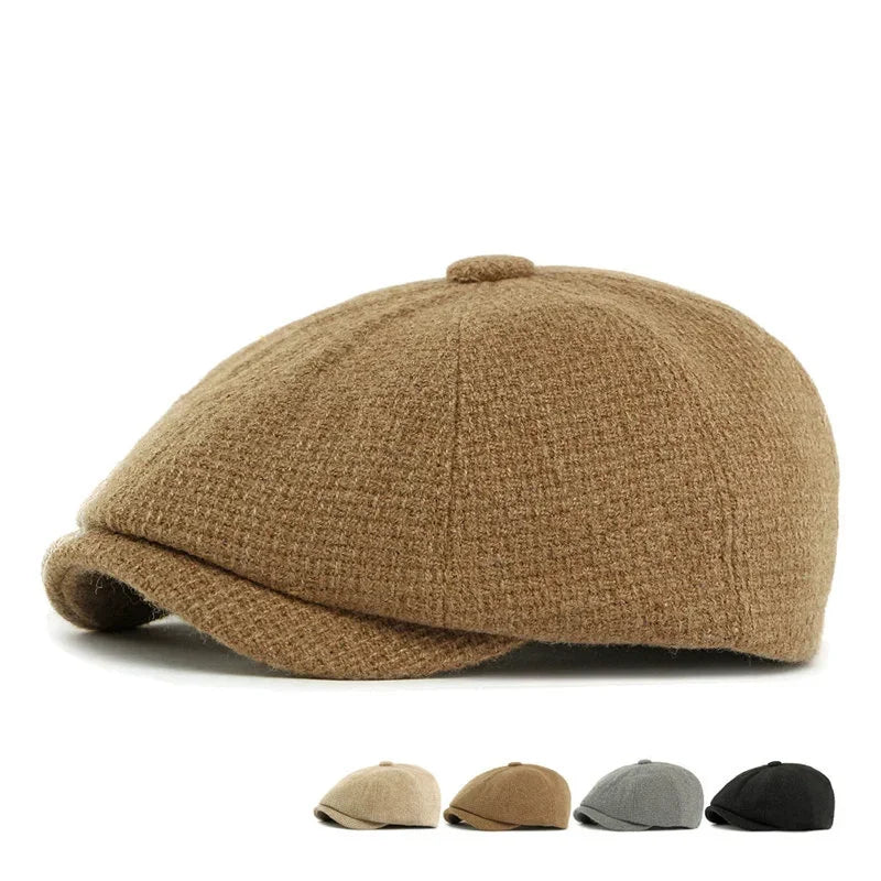 Ropewalks Cotton Newsboy Cap
