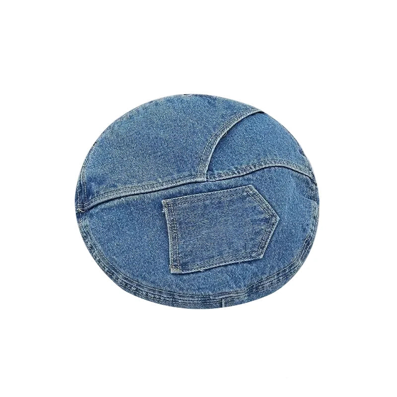 Ropewalks Vintage Denim Blue Beret