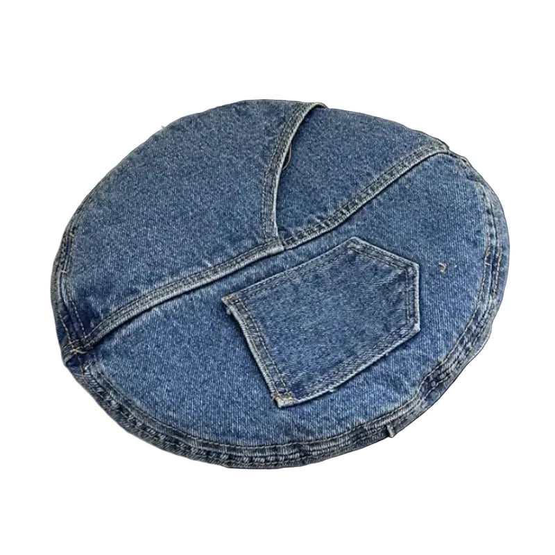 Ropewalks Vintage Denim Blue Beret