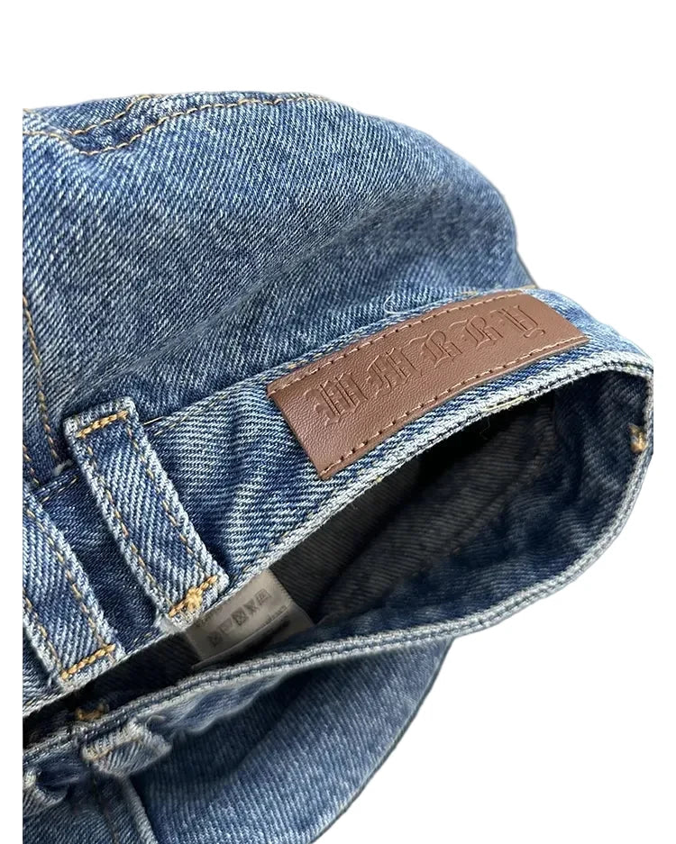 Ropewalks Vintage Denim Blue Beret