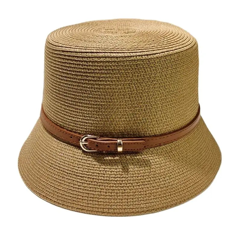 Rousillon Summer Straw Bucket Hat