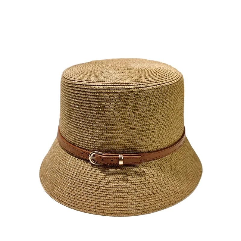 Rousillon Summer Straw Bucket Hat