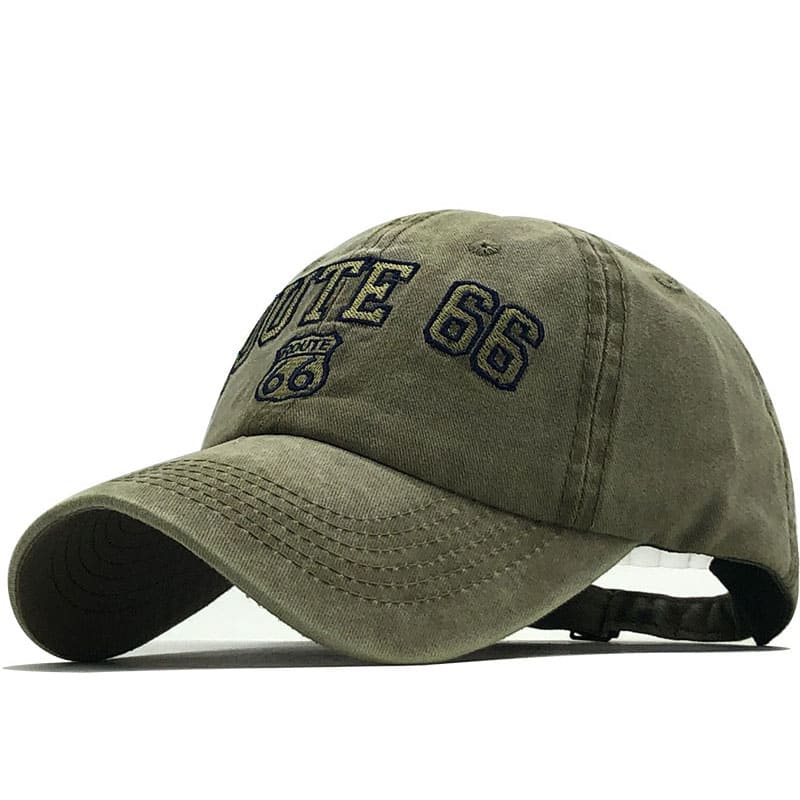 Route 66 Cotton Baseball Cap