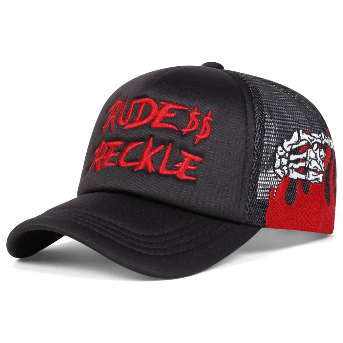 Rude Reckle Baseball Trucker Cap