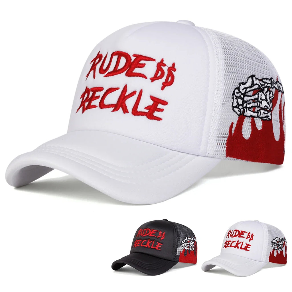 Rude Reckle Baseball Trucker Cap