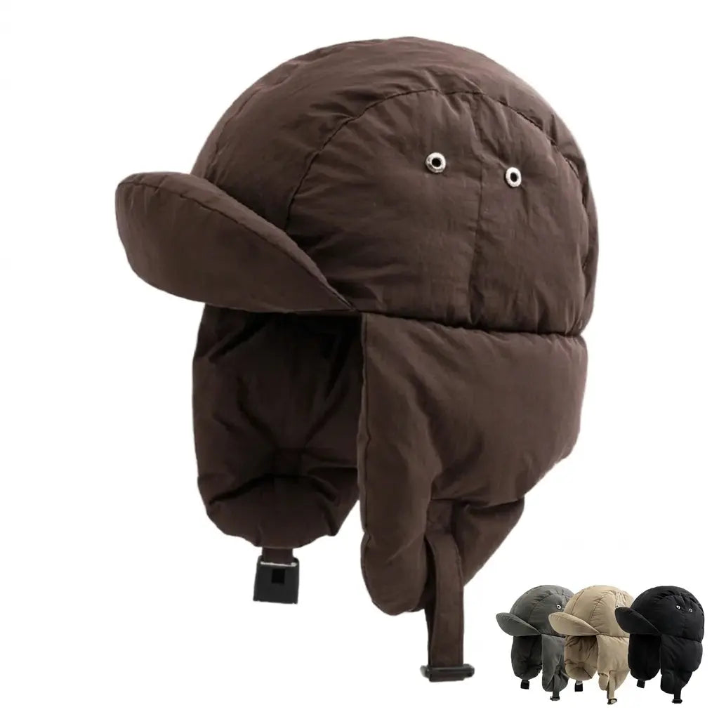 Russian Thick Warm Windproof Bomber Hat
