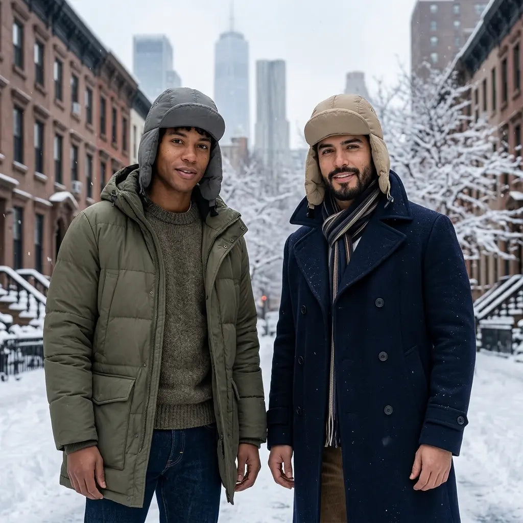 Russian Thick Warm Windproof Bomber Hat