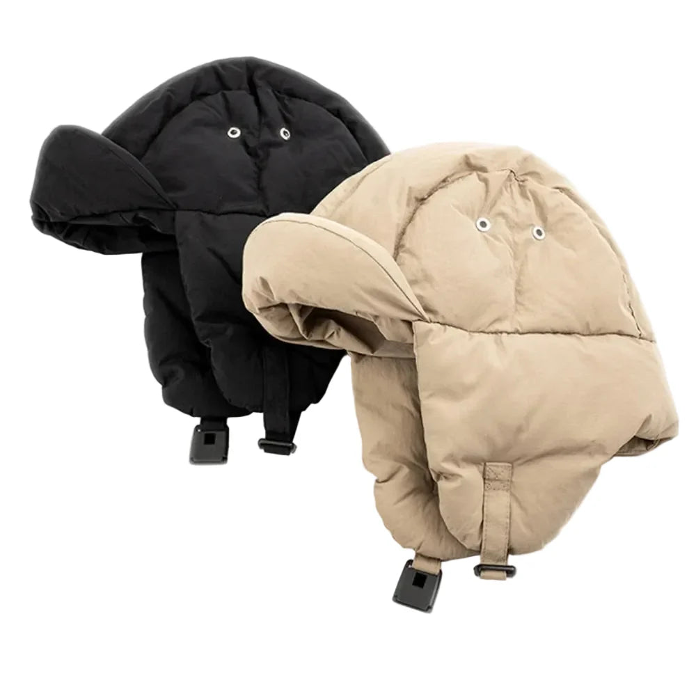 Russian Thick Warm Windproof Bomber Hat