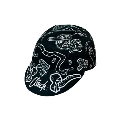 Around The World Abstract Cycling Cap