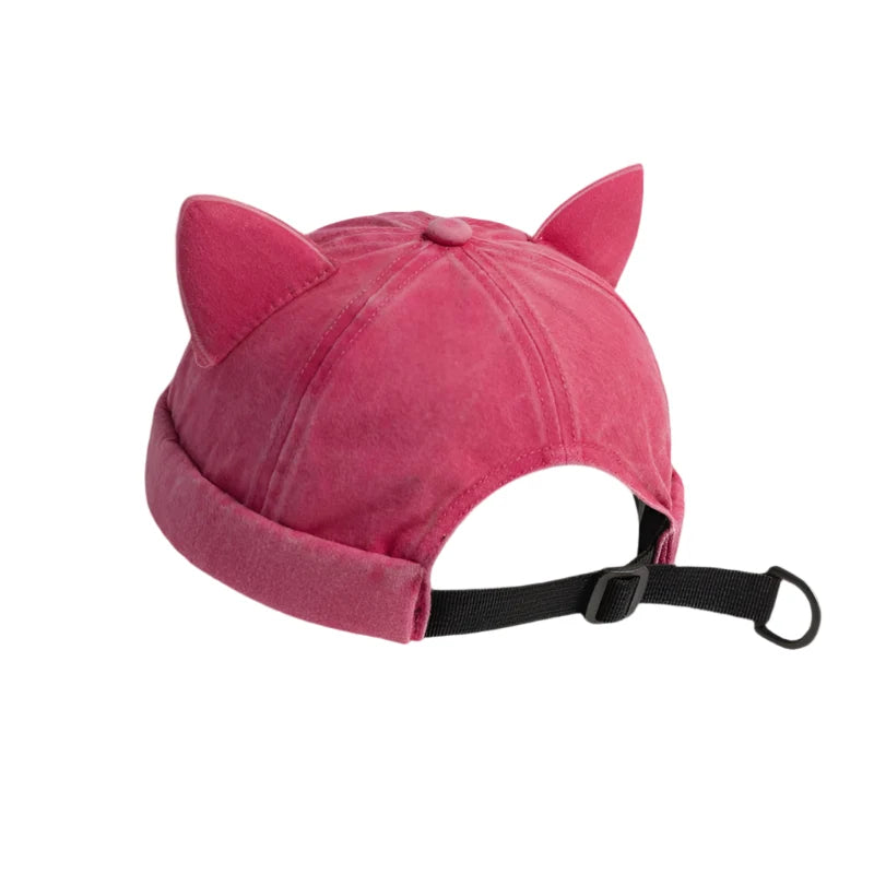 Kitten Ears Cotton Docker Cap