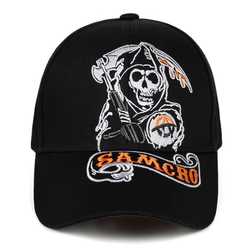 SAMCRO Skull Baseball Cap