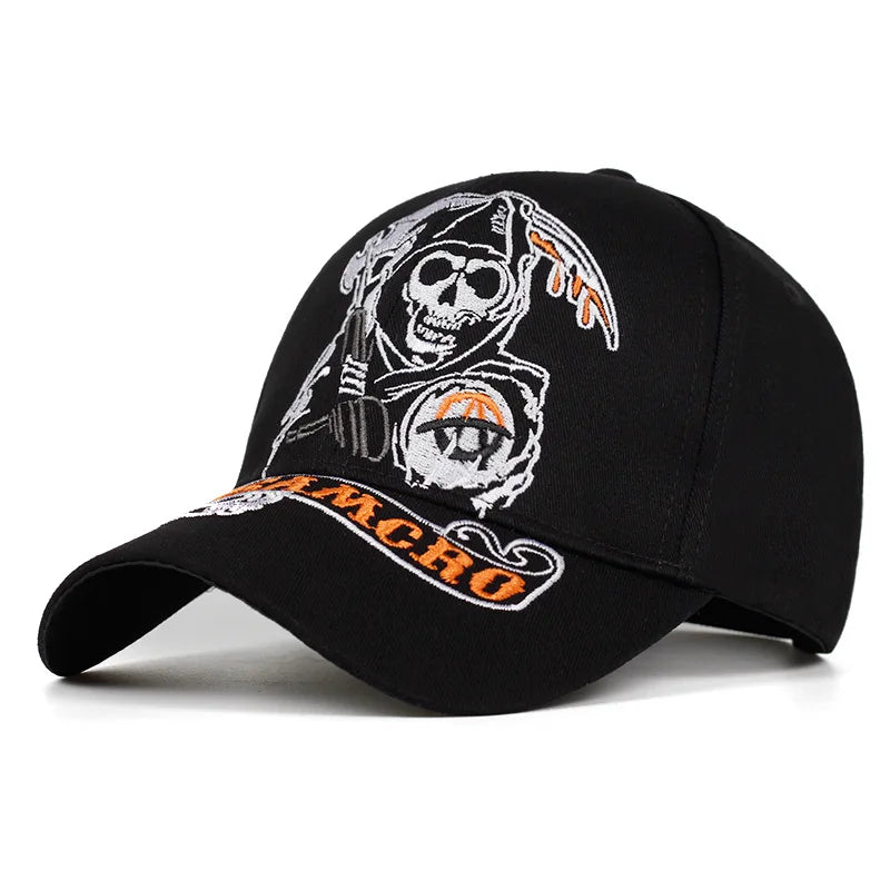 SAMCRO Skull Baseball Cap