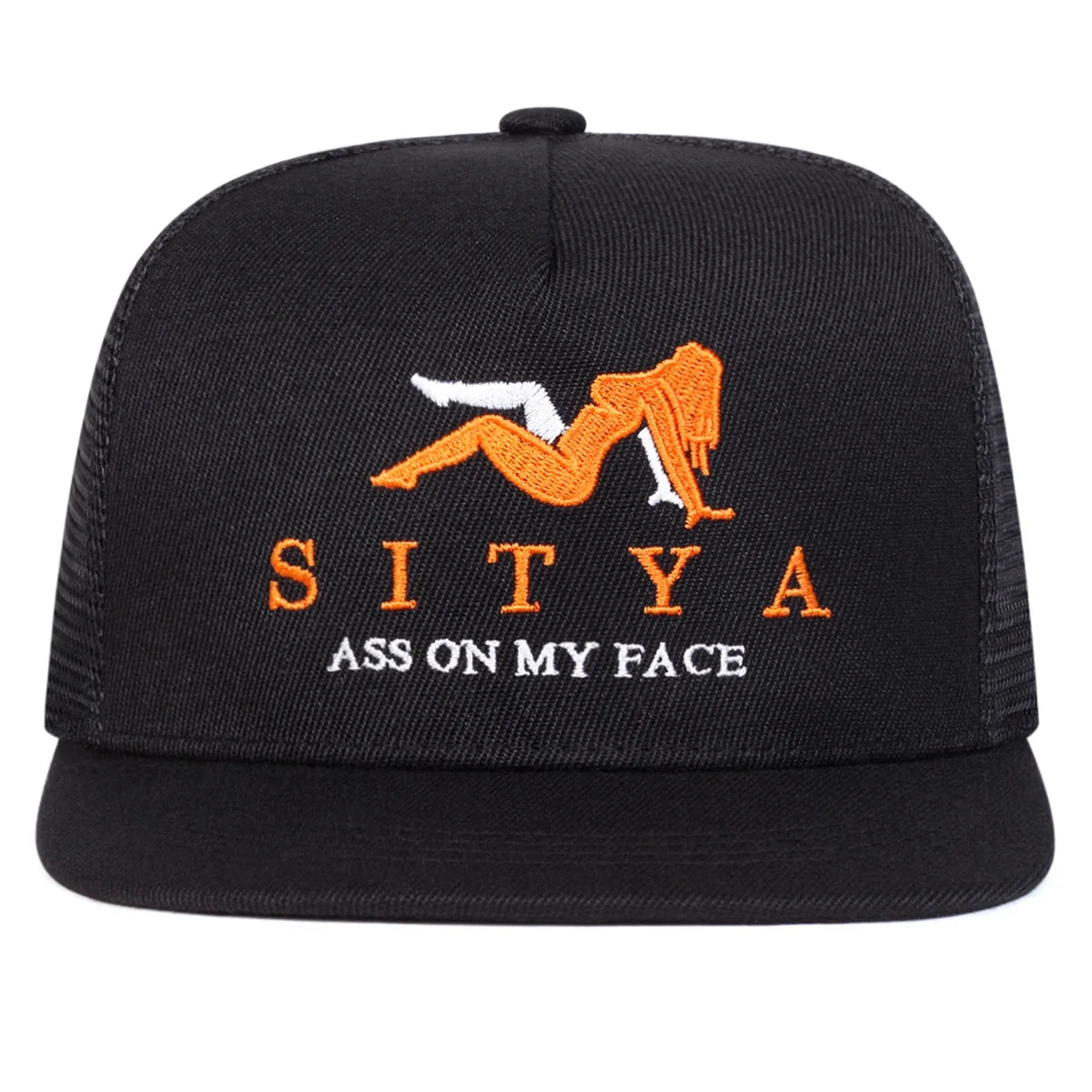 SITYA Ass On My Face Trucker Snapback Cap