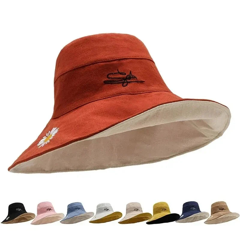 SOA Daisy Sun Wide Brimmed Bucket Hat