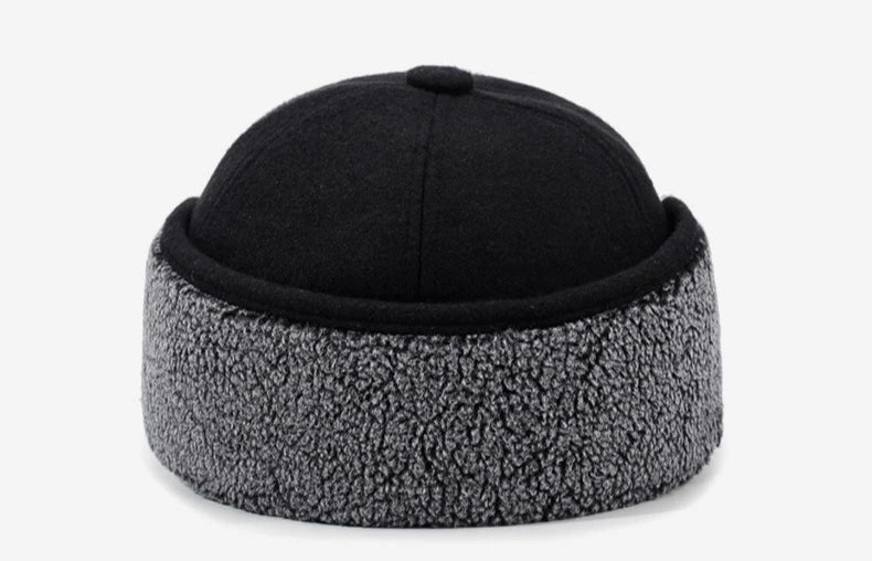 Saint Paul Winter Fur Earflaps Baseball Cap