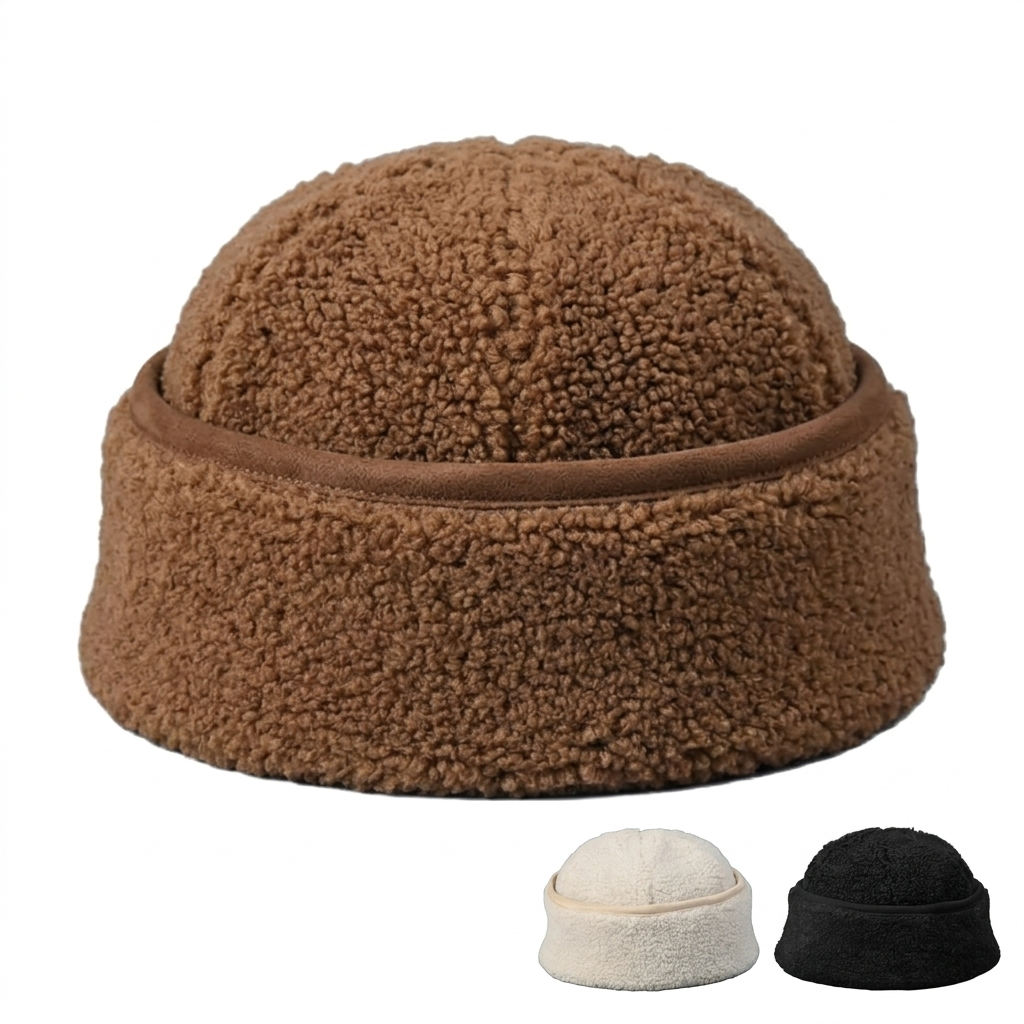 Saint Paul Winter Plush Melon Docker Cap