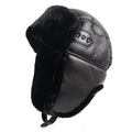 Saint Petersburg Leather Trapper Bomber Hat