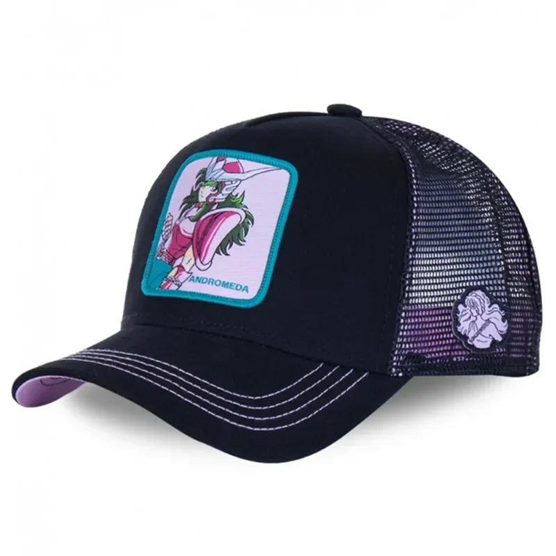 Saint Seiya Cartoon Trucker Cap