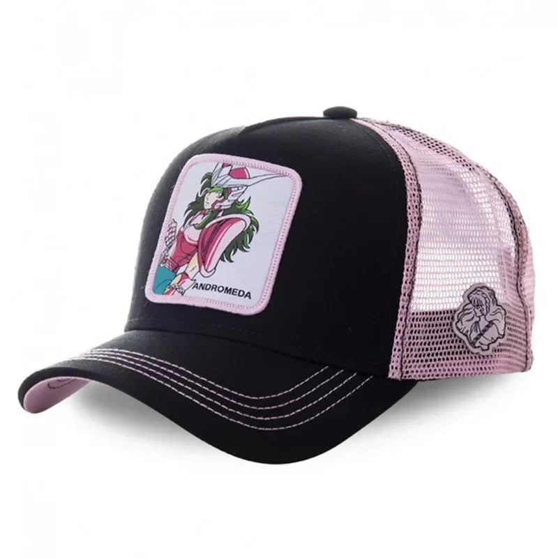Saint Seiya Cartoon Trucker Cap