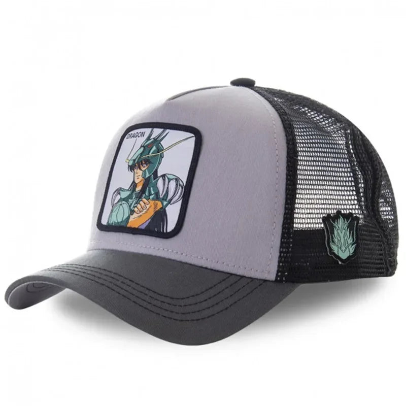 Saint Seiya Cartoon Trucker Cap