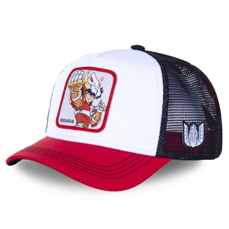 Saint Seiya Cartoon Trucker Cap