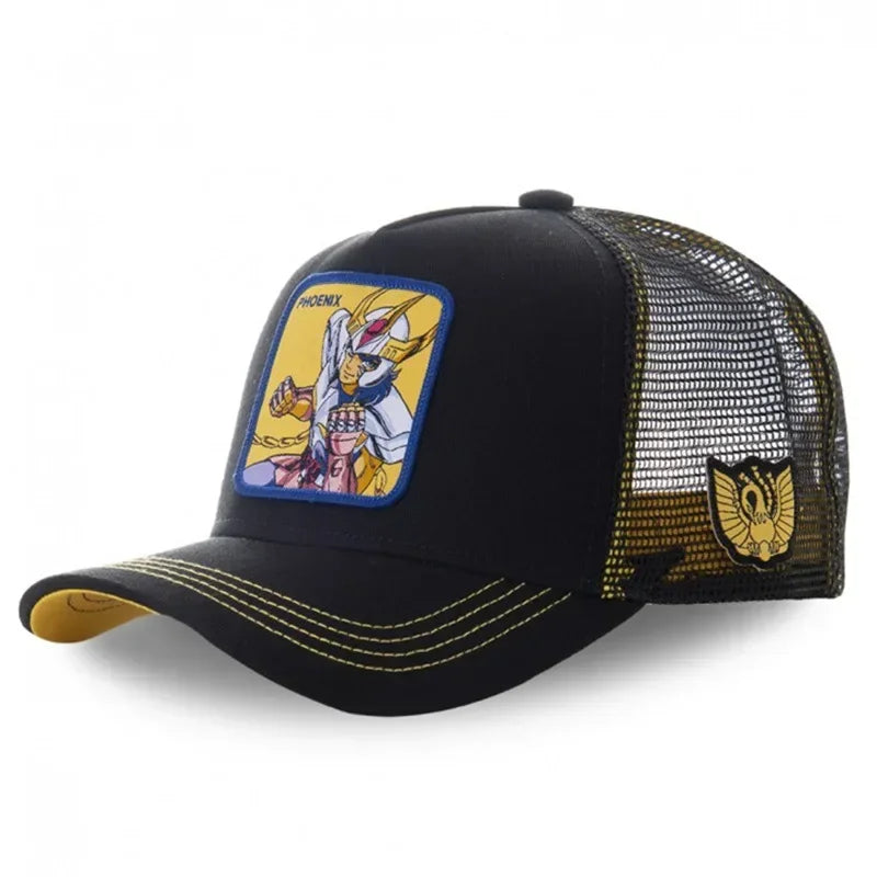 Saint Seiya Cartoon Trucker Cap