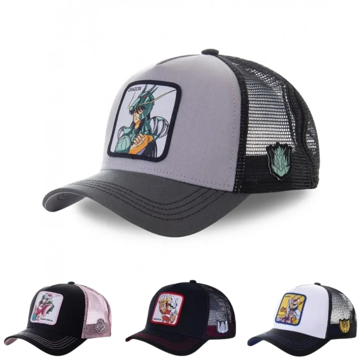 Saint Seiya Cartoon Trucker Cap