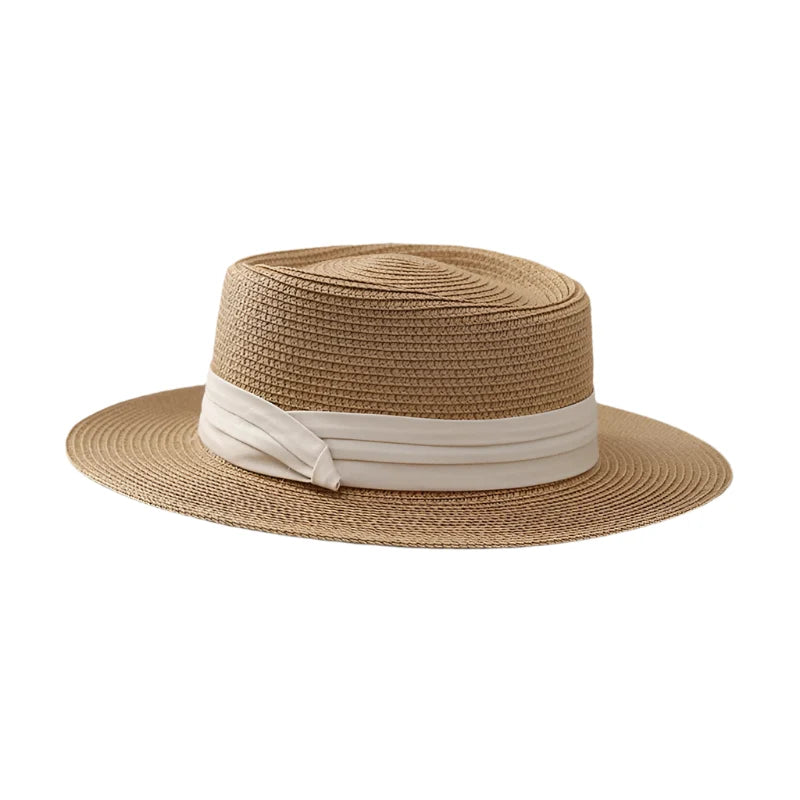 San Fernando Summer Straw Porkpie Hat