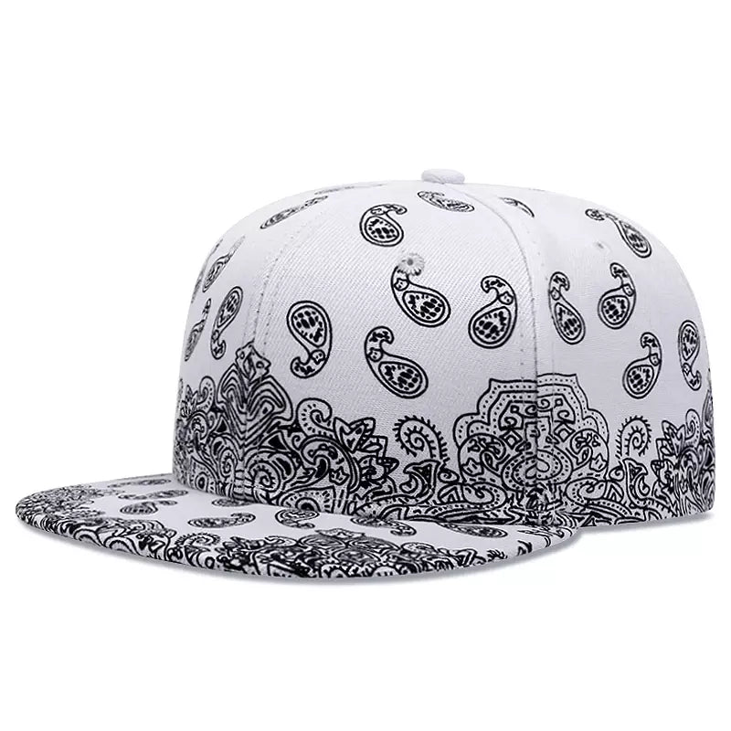 San Andreas Cashew Flowers Snapback Cap