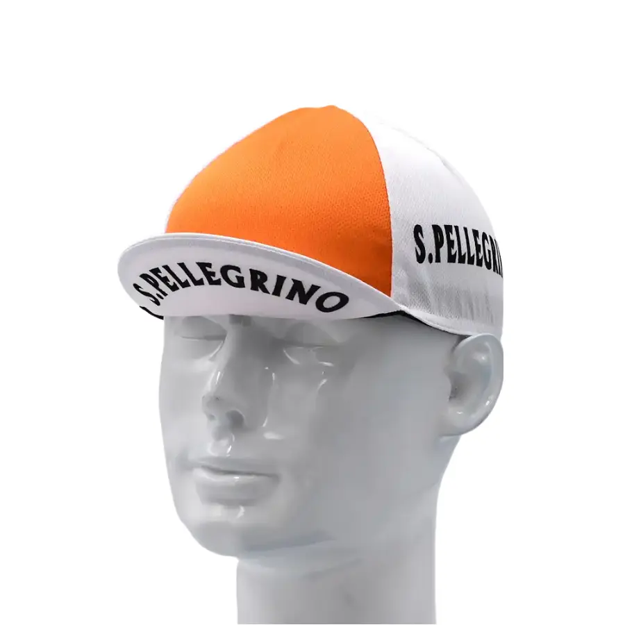 San Pellegrino Orange Cycling Cap