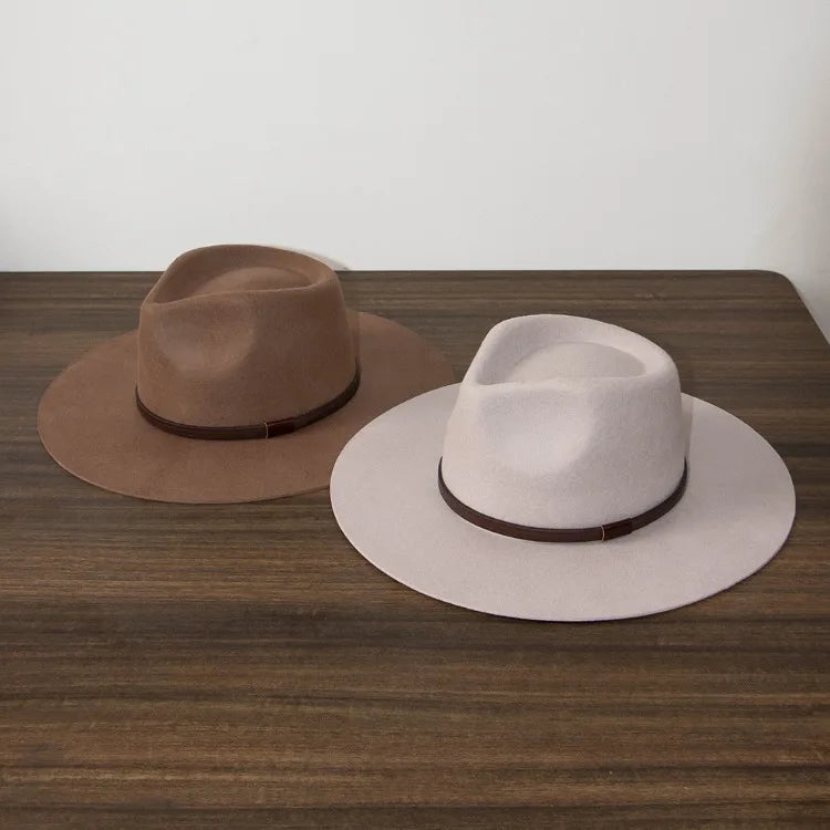 Santa Fe Wool Western Fedora Hat