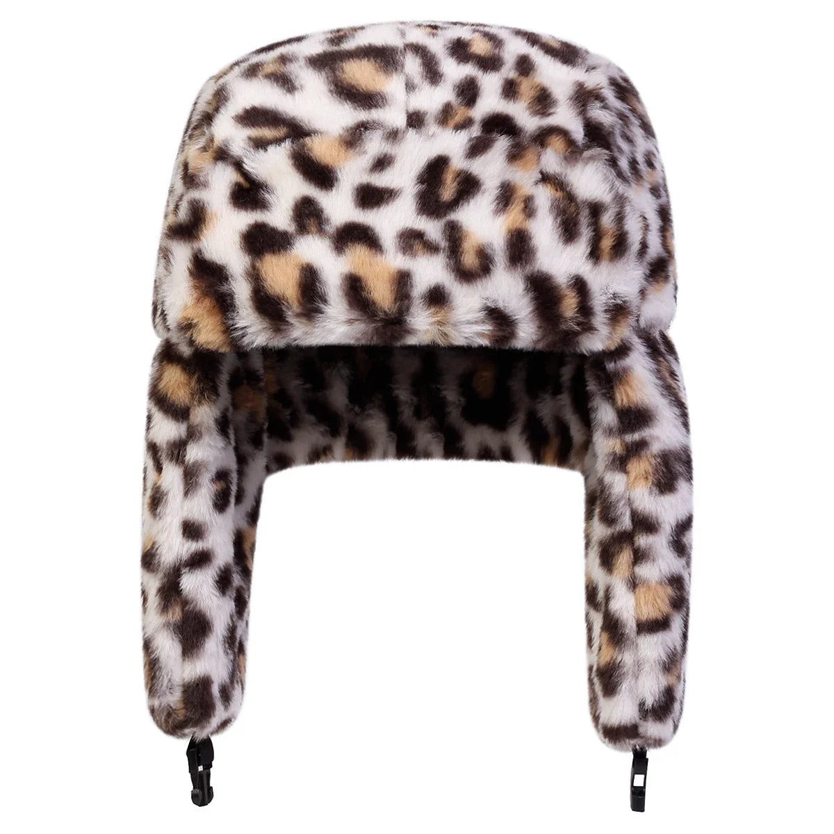 Savanna Leopard Print Winter Bomber Hat