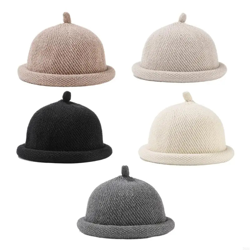 Saville Rolled-Up Brim Bowler Hat