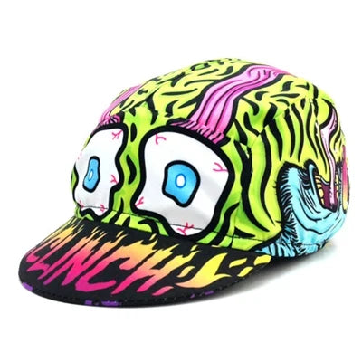 Around The World Abstract Cycling Cap