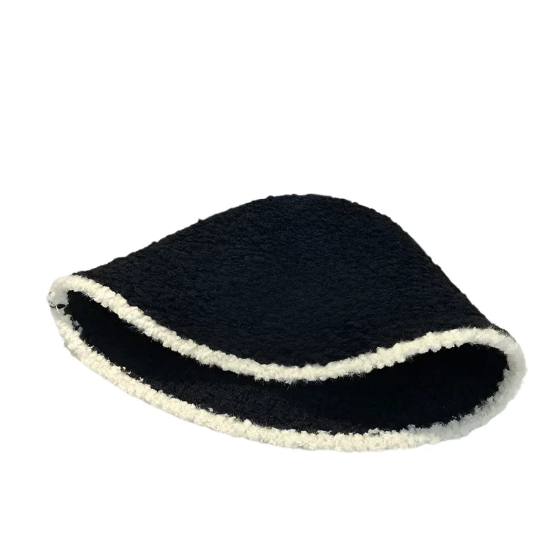 Scarlett Fur Crochet Bucket Hat