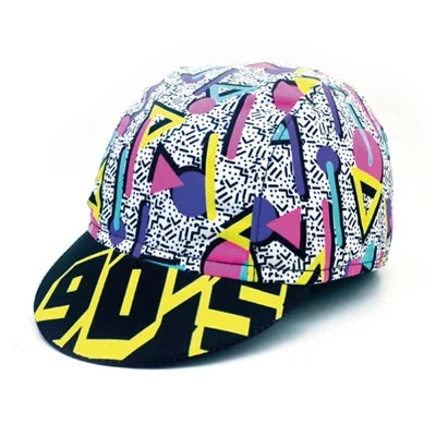 Around The World Abstract Cycling Cap
