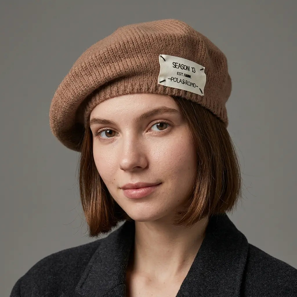 Season 13 Pola & Romo Women Cotton Beret