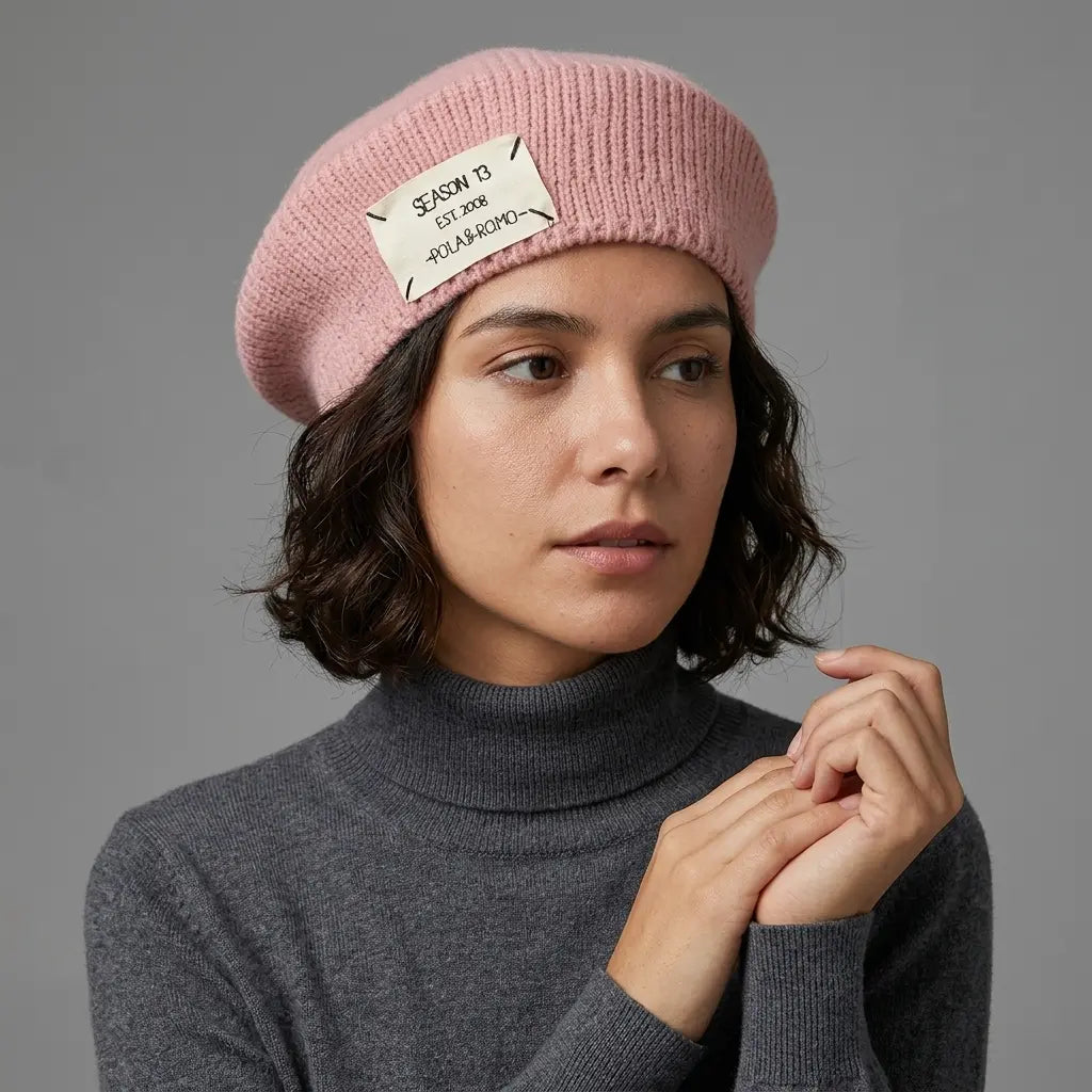 Season 13 Pola & Romo Women Cotton Beret