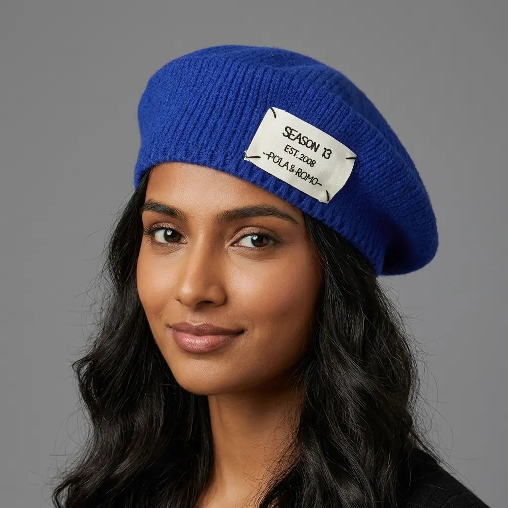 Season 13 Pola & Romo Women Cotton Beret