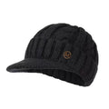 Seattle Winter Plush Knitted Visor Beanie