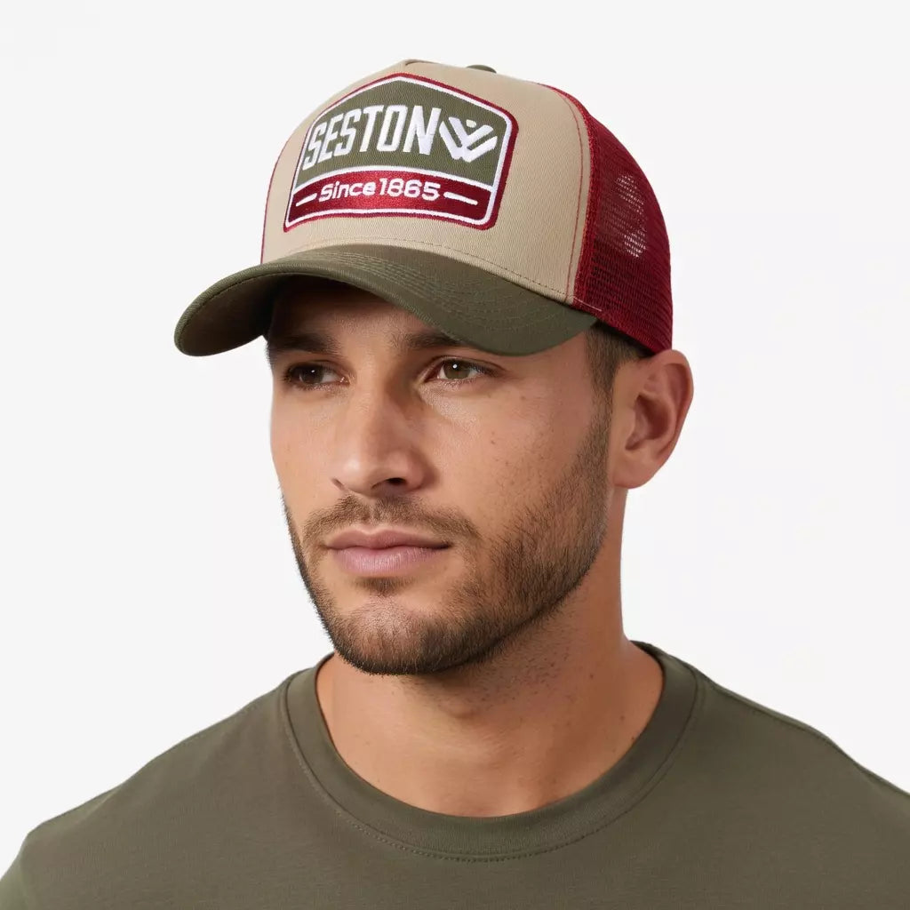 Seston 1865 Embroidered Trucker Cap