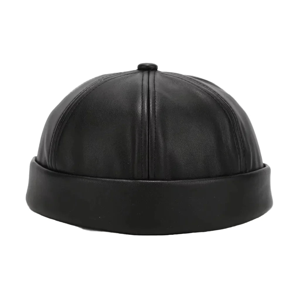 Seward Leather Docker Cap